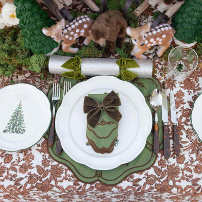 Chocolate Brown Napkin Bows (Set of 4)