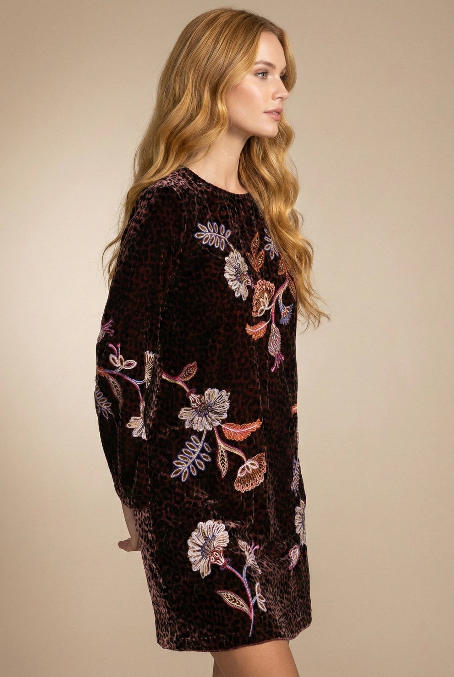 Johnny Was Gineva Kimono Sleeve Swing Dress R30725-8