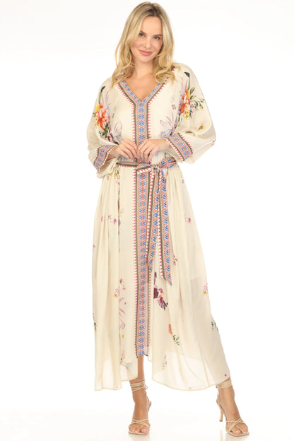 Johnny Was Jade Larissa Maxi Kaftan Dress L37825-3