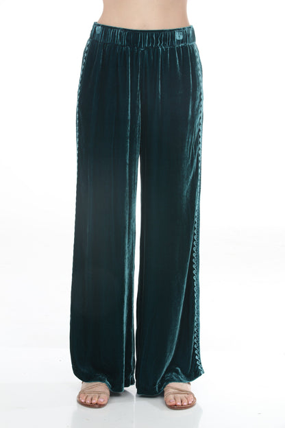 Johnny Was JWLA Wide Leg Velvet Pants J64325-8 *
