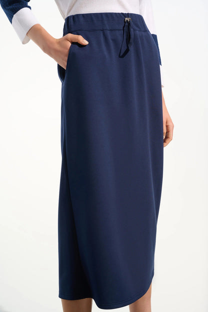 Joseph Ribkoff Pull-On Skirt With Drawstring Waist 261608