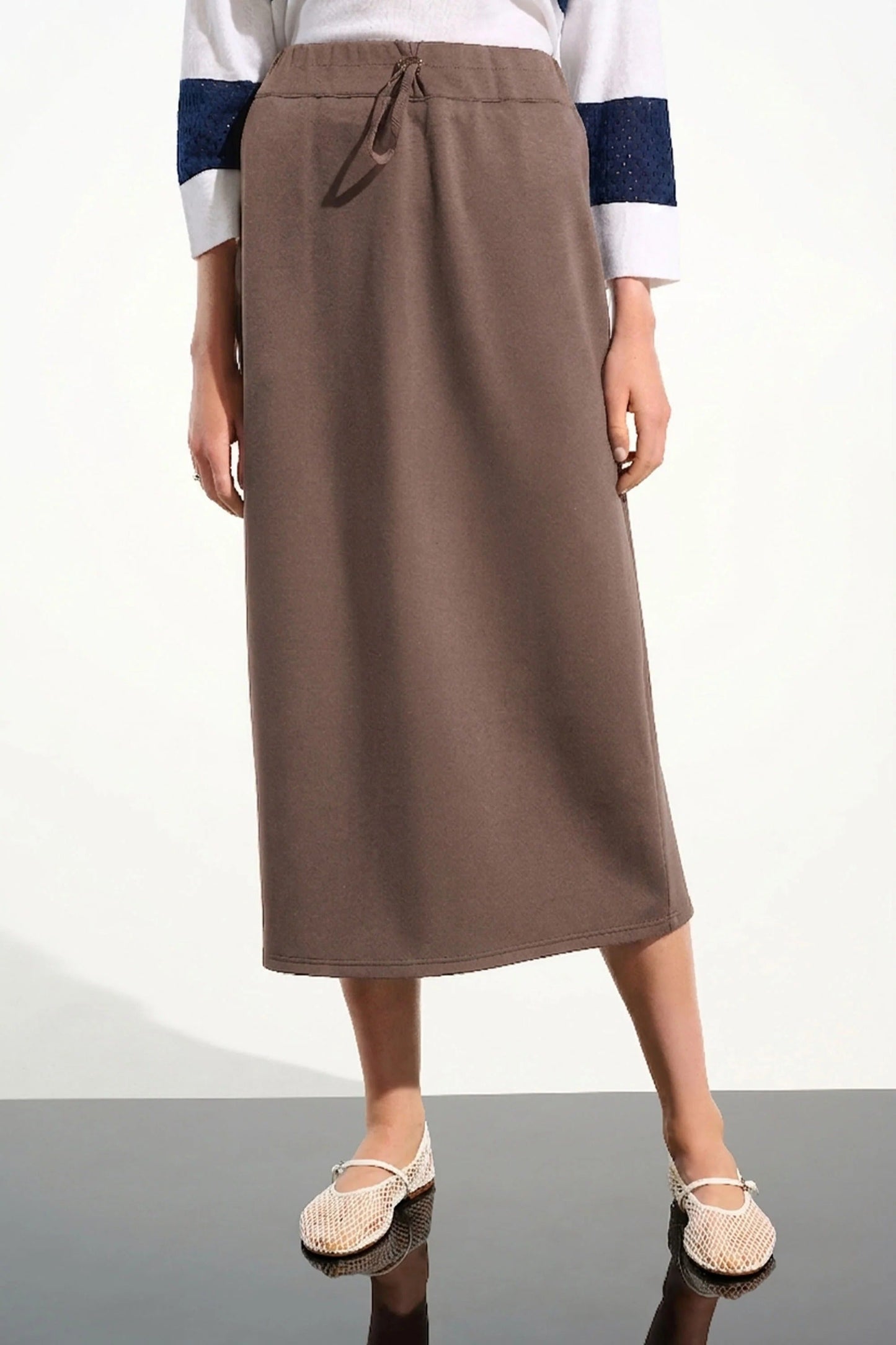 Joseph Ribkoff Pull-On Skirt With Drawstring Waist 261608