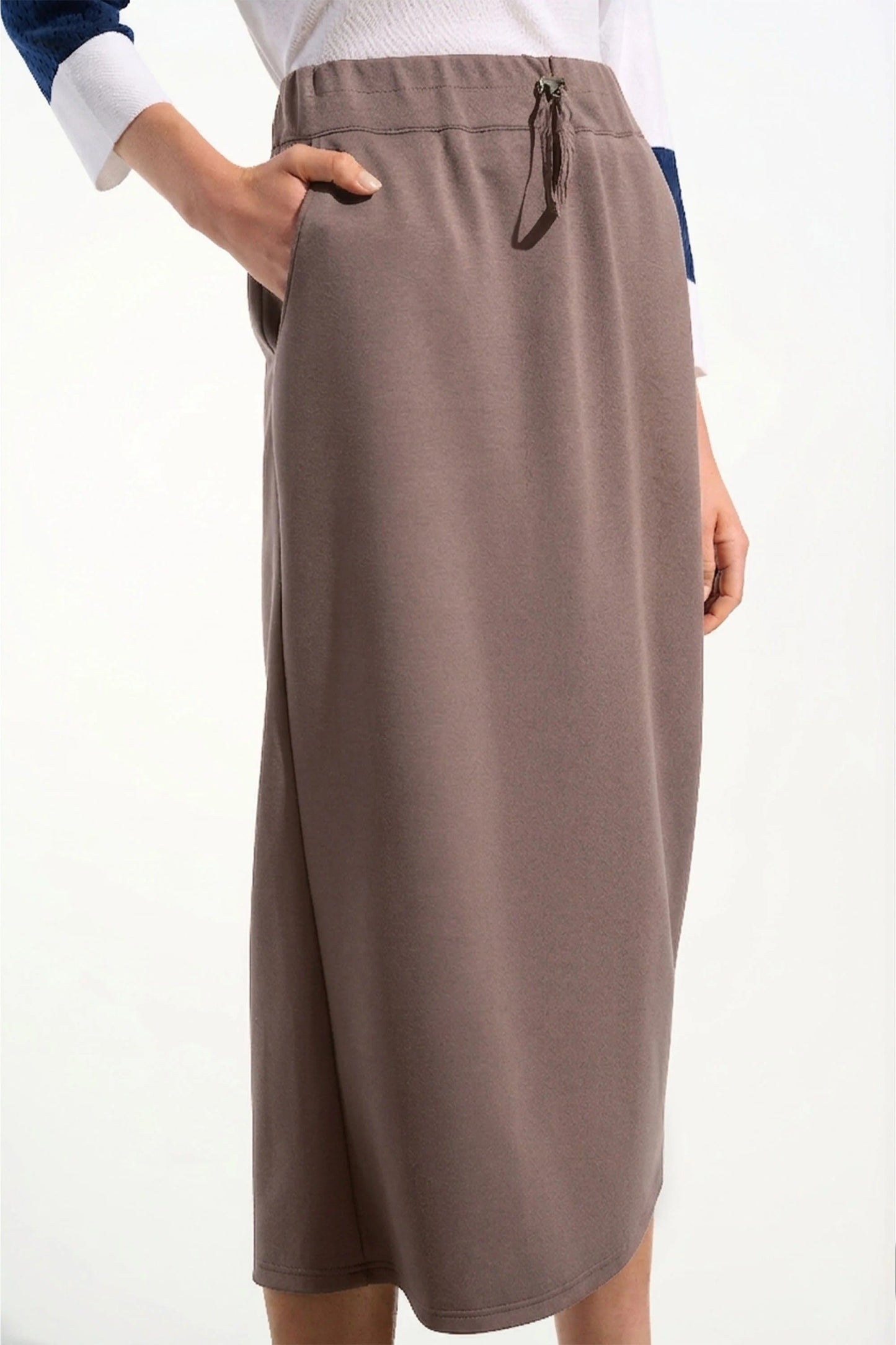 Joseph Ribkoff Pull-On Skirt With Drawstring Waist 261608