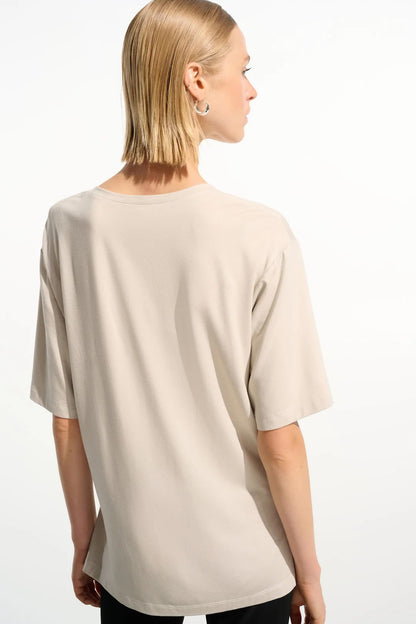 Joseph Ribkoff V-Neck Dolman Sleeve Boxy Top 261600