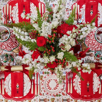 Christmas Wreath Glasses (Set of 4)
