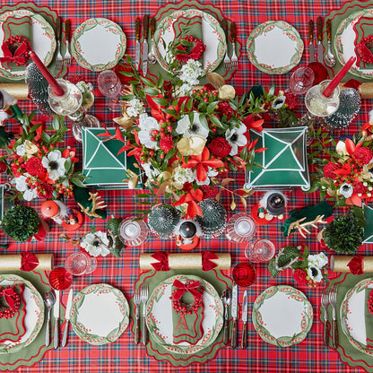 Green & Red Katherine Placemats (Set of 4)