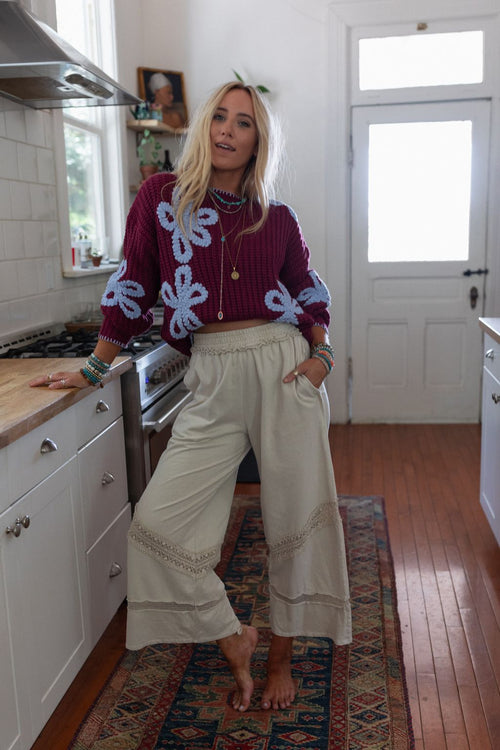 Any Day Wide Leg Pants - Taupe - Pre Order