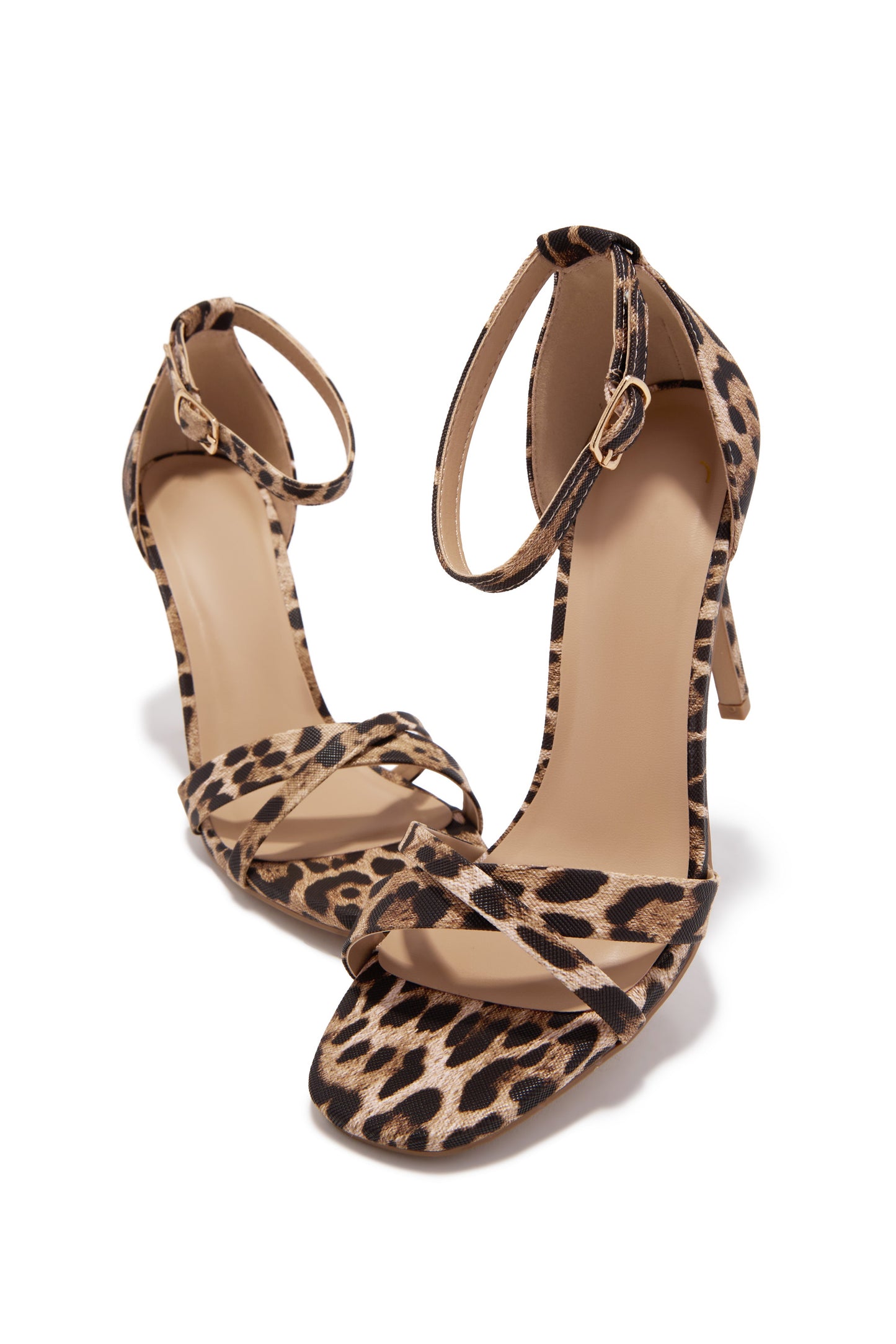 Khloe Single Sole Heels - Leopard