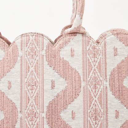 Mrs. Alice Tote Bag (Pink Ikat)