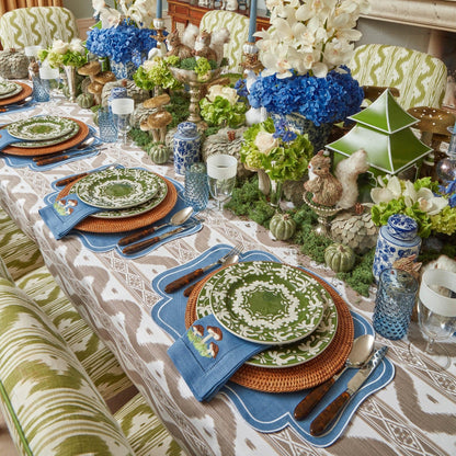 Putty Ikat Tablecloth