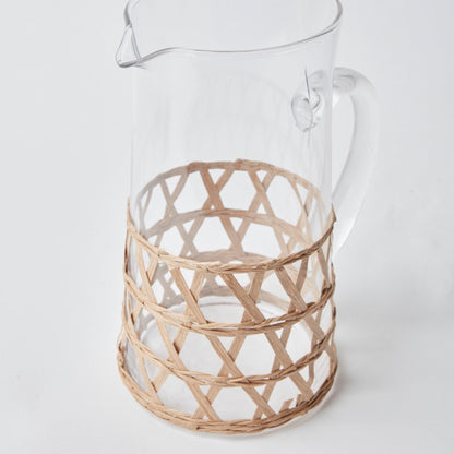 Raffia Water Jug