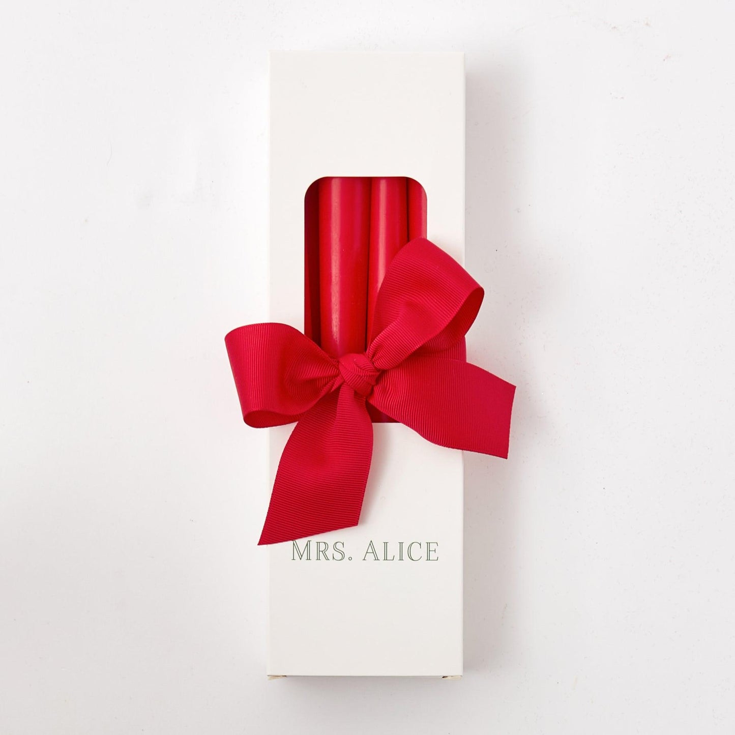 Red Candles (Set of 8)