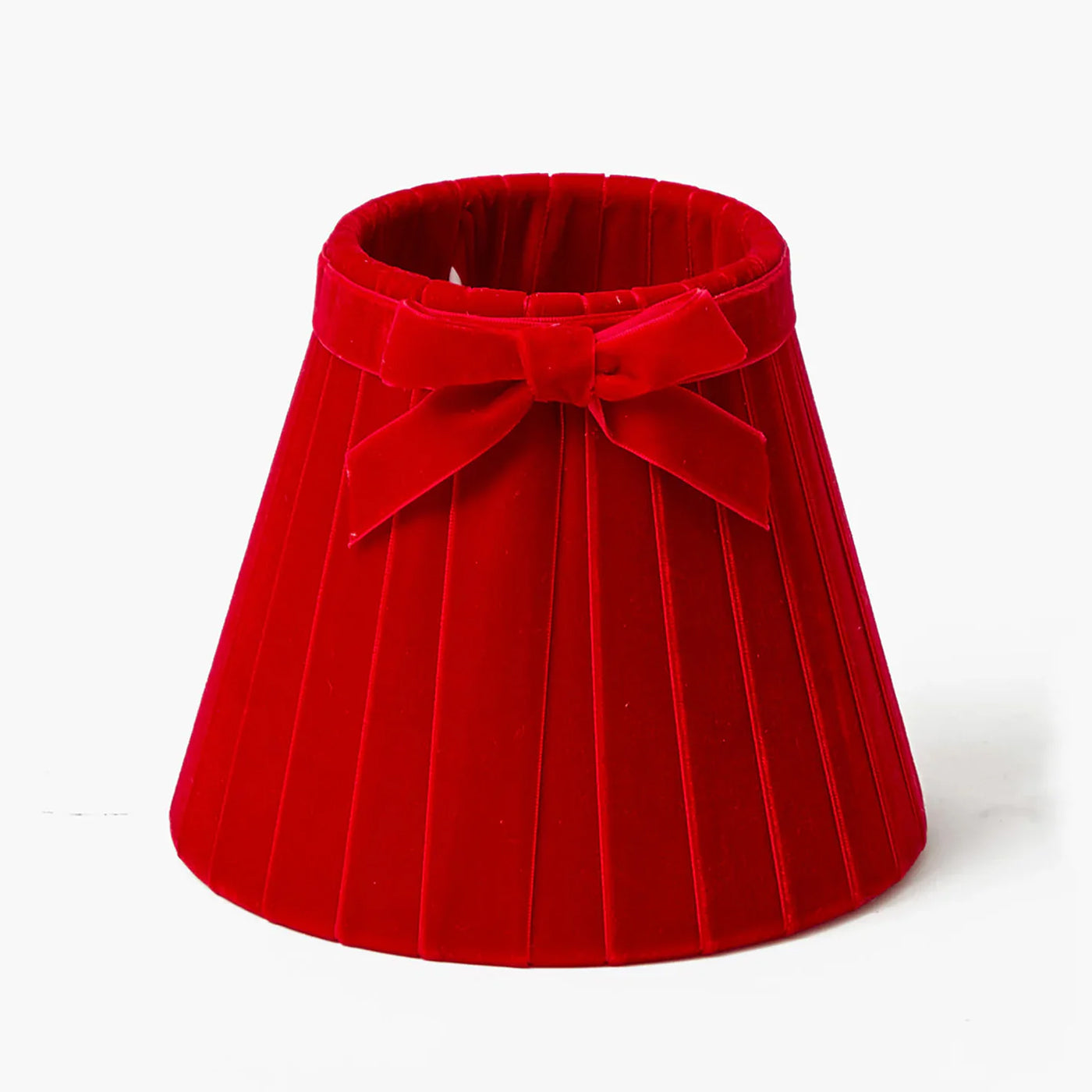 Fifi Poodle Rechargeable Lamp with Red Velvet Bow Shade (18cm)