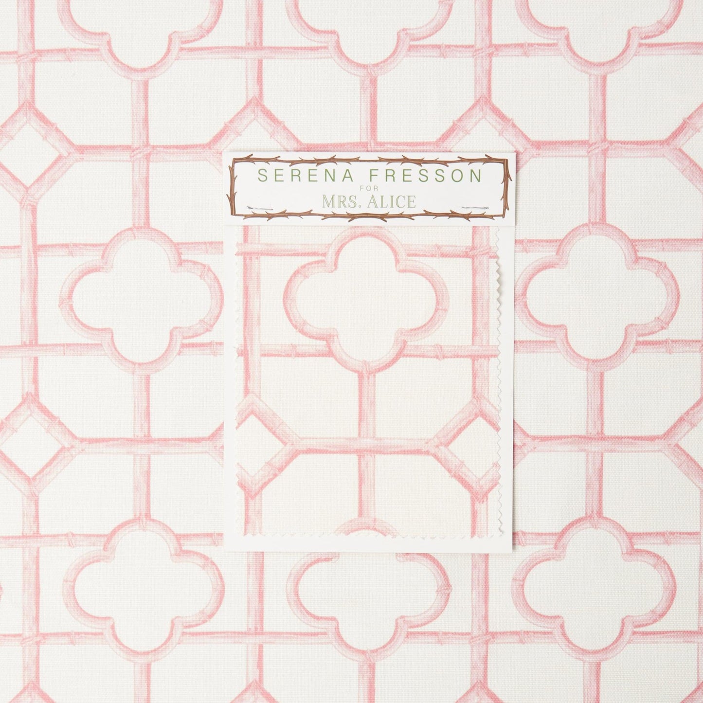 Palm Beach Pink Shaded Bamboo Fabric