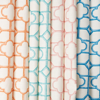 Palm Beach Pink Shaded Bamboo Fabric