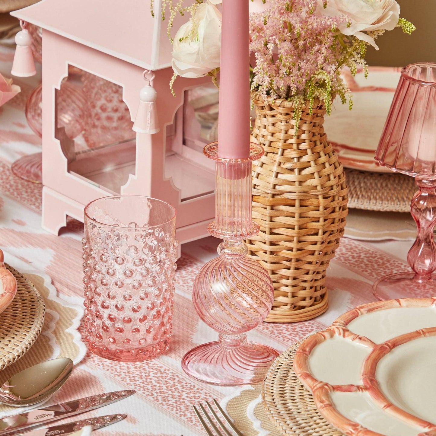 Peony Small Camille Candle Holders (Pair)
