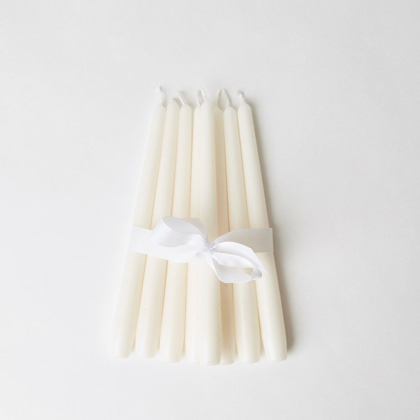 Snow White Candles (Set of 8)