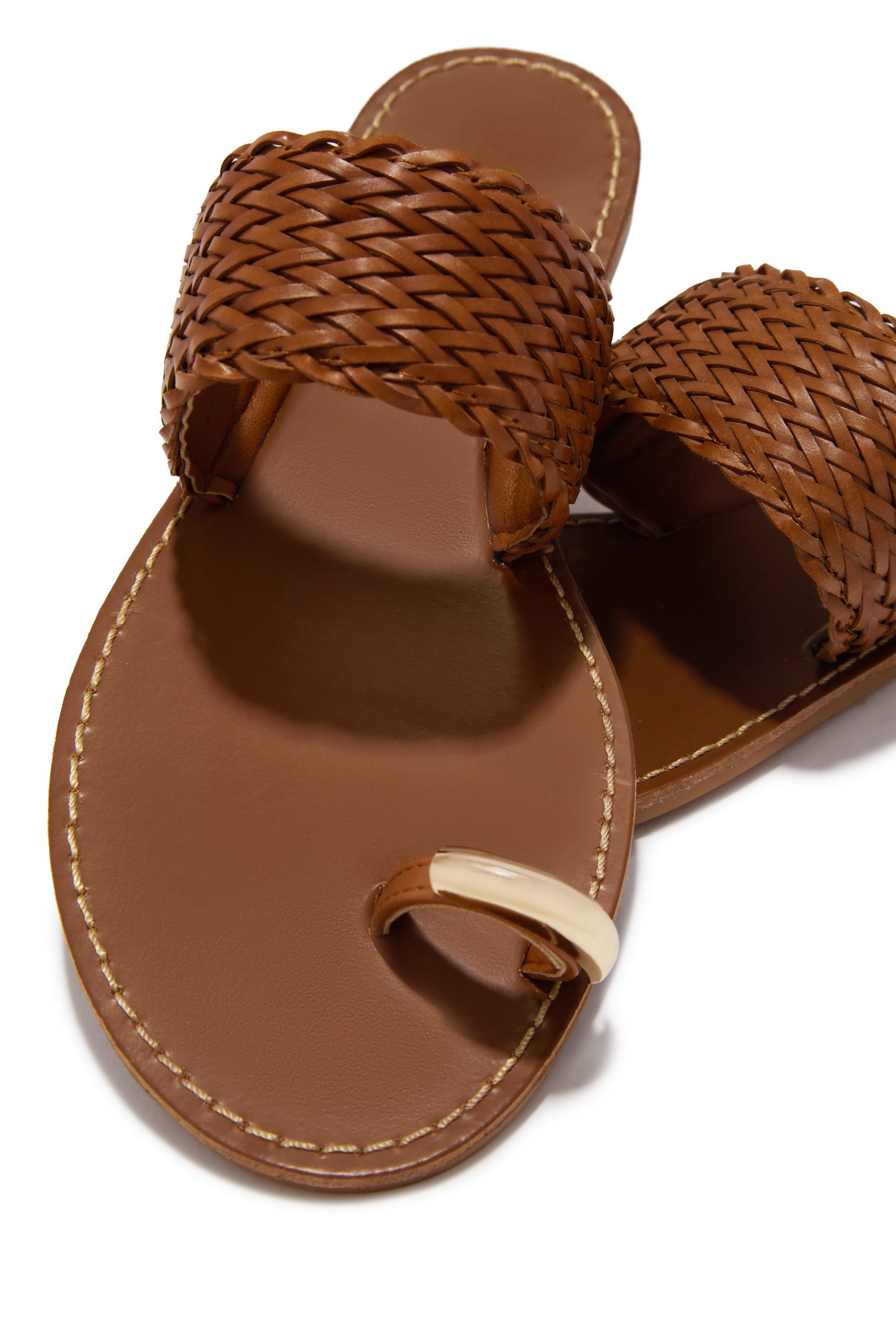 Julissa Slip On Sandals - Tan