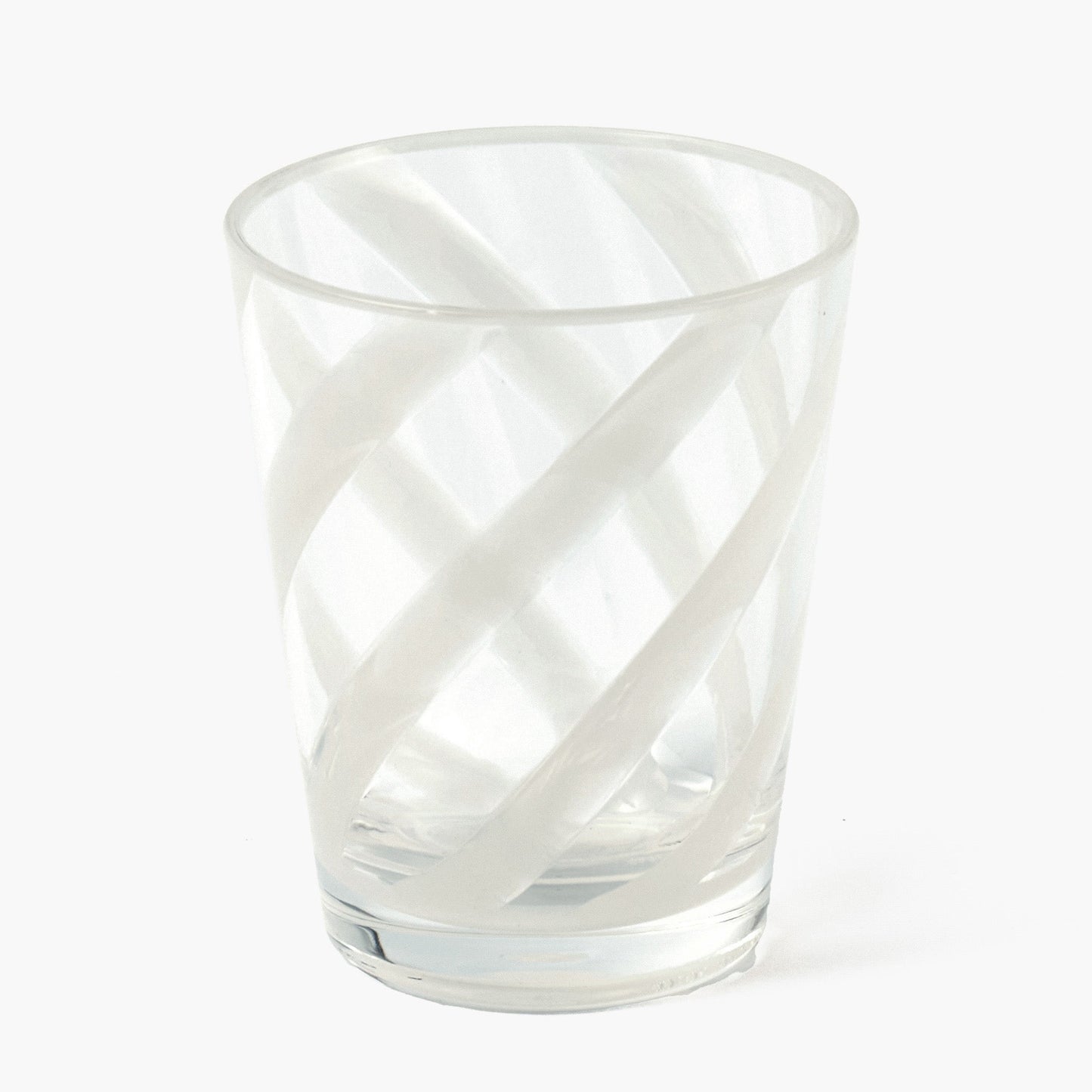 White Swirl Outdoor Glasses (Set of 6)
