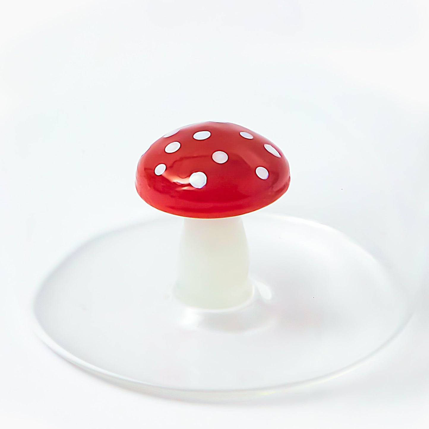 Red Mushroom Glasses (Set of 4)