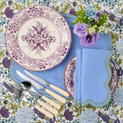 Purple Pandora Dinner Plate