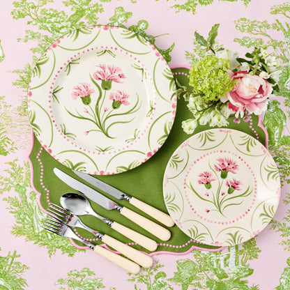 Green & Pink Gisele Placemats (Set of 4)