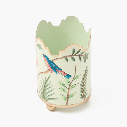 Chinoiserie Tole Pencil Pot
