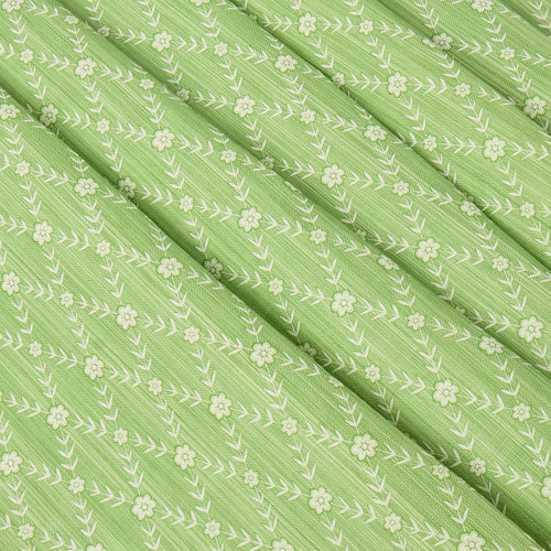 Green Theodora Trellis Fabric