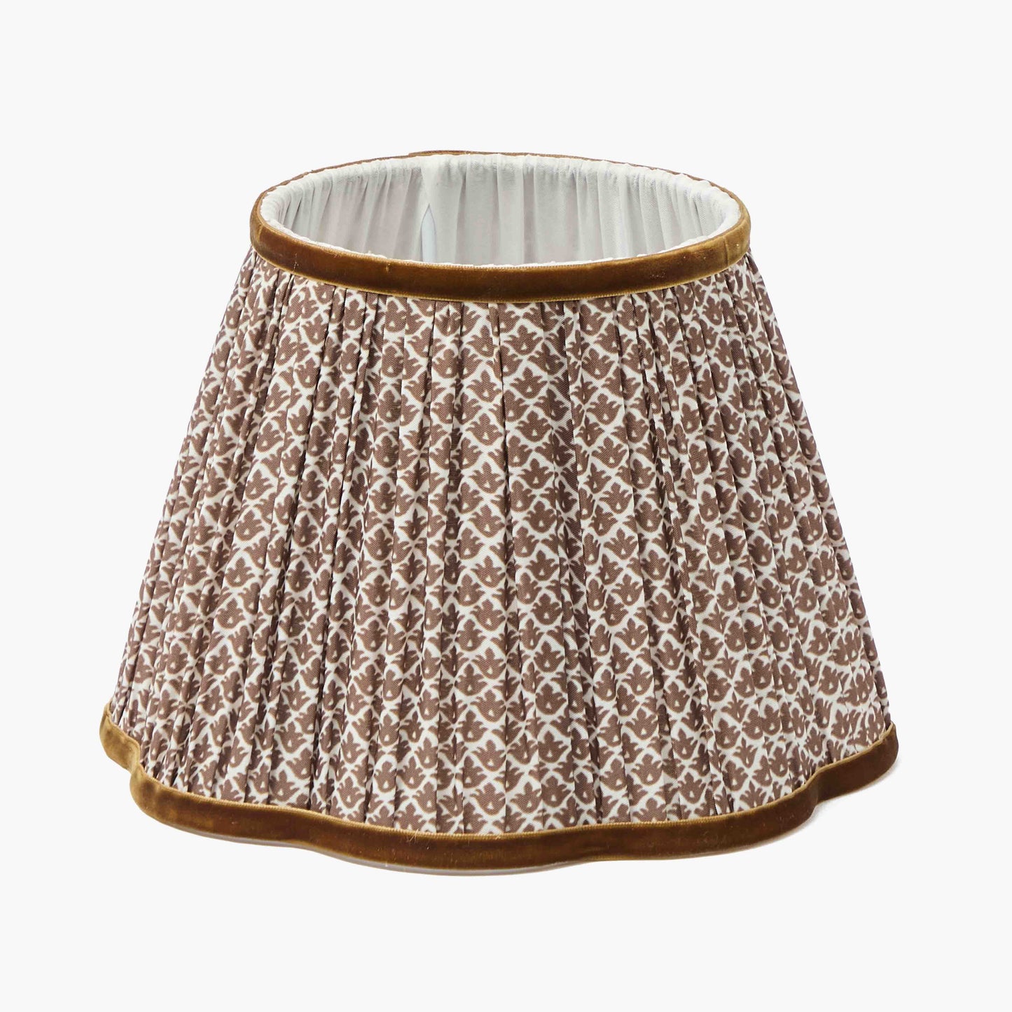 Chocolate Lotus Lampshade (22cm)